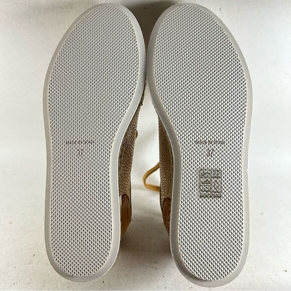 Kanna Combi Womens Espadrille Shoes Leather Sneakers Brown Size EU 37 US 6.5 - Picture 6 of 7